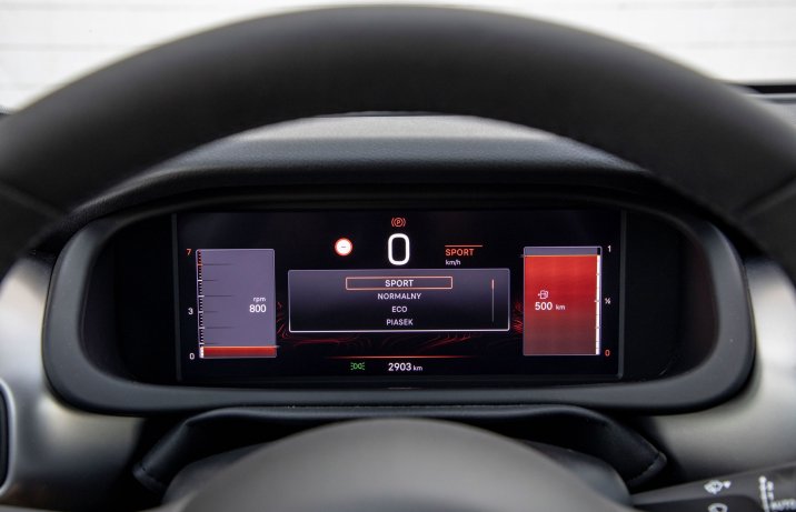 Jeep Avenger - tryby jazdy