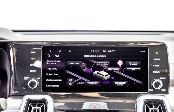 Kia Sorento 1.6 T-GDI HEV AWD XL (2023) – test – systemy wsparcia