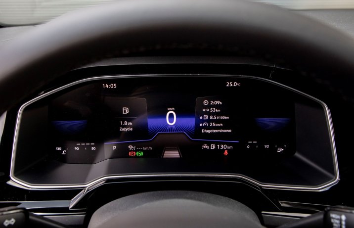 Volkswagen Taigo - zegary