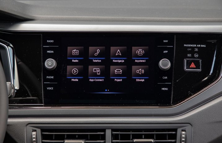 Volkswagen Taigo - ekran