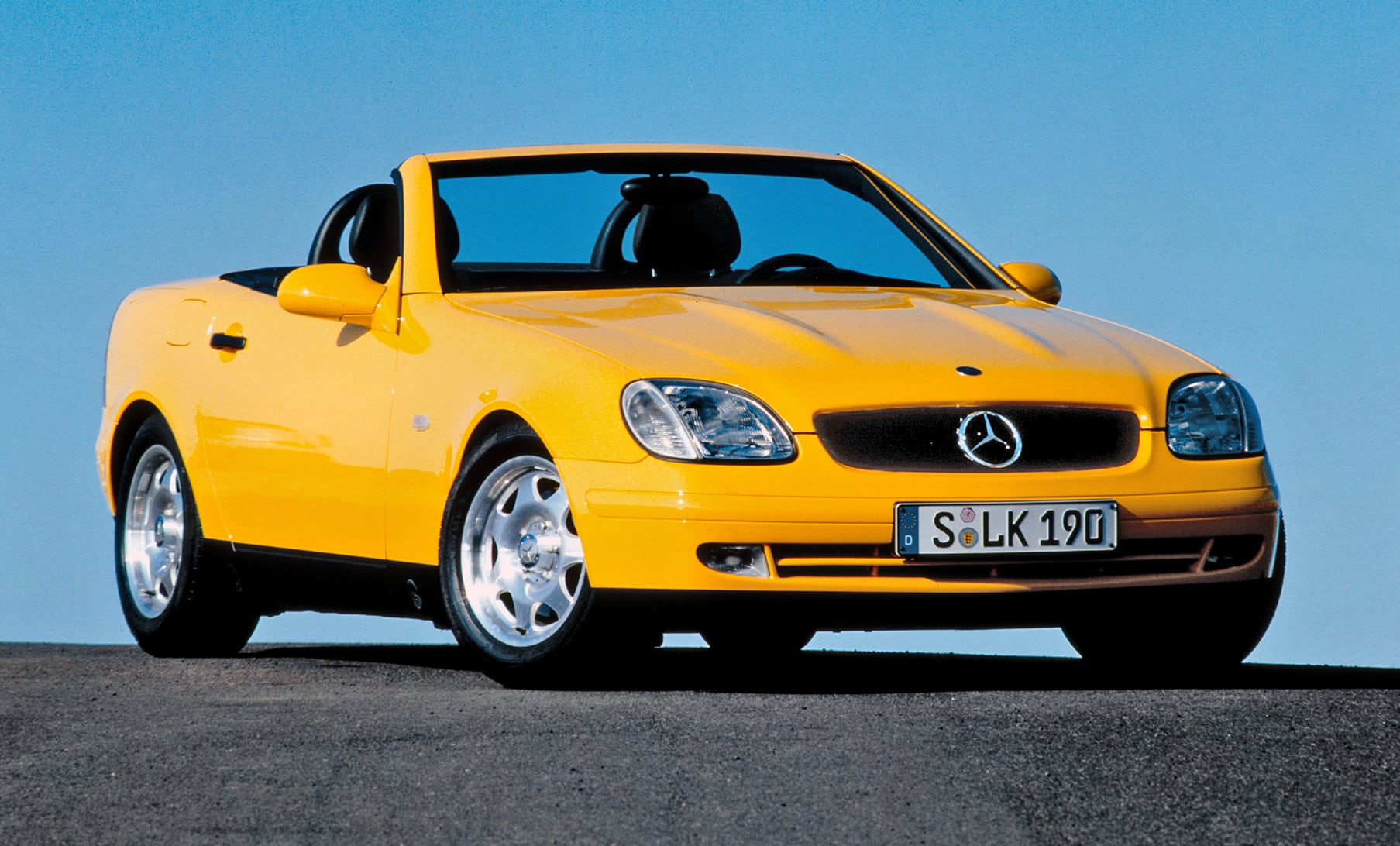 Mercedes SLK R170 przed liftingiem