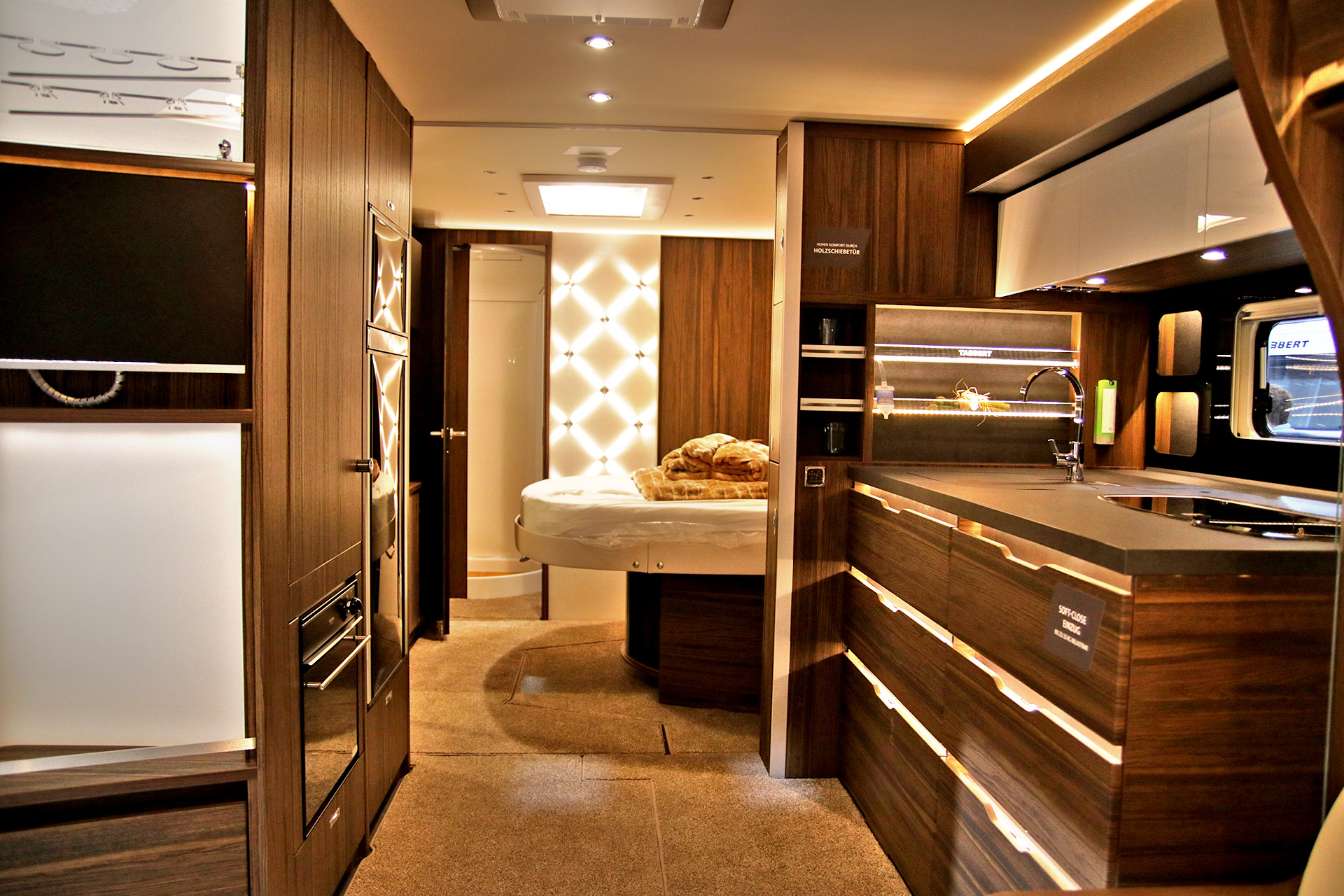 Salon karawaningu_Tabbert Cellini wnetrze