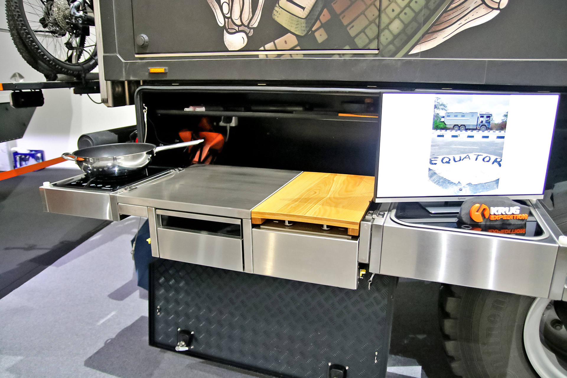 Salon karawaningu_Krug expedition kuchnia