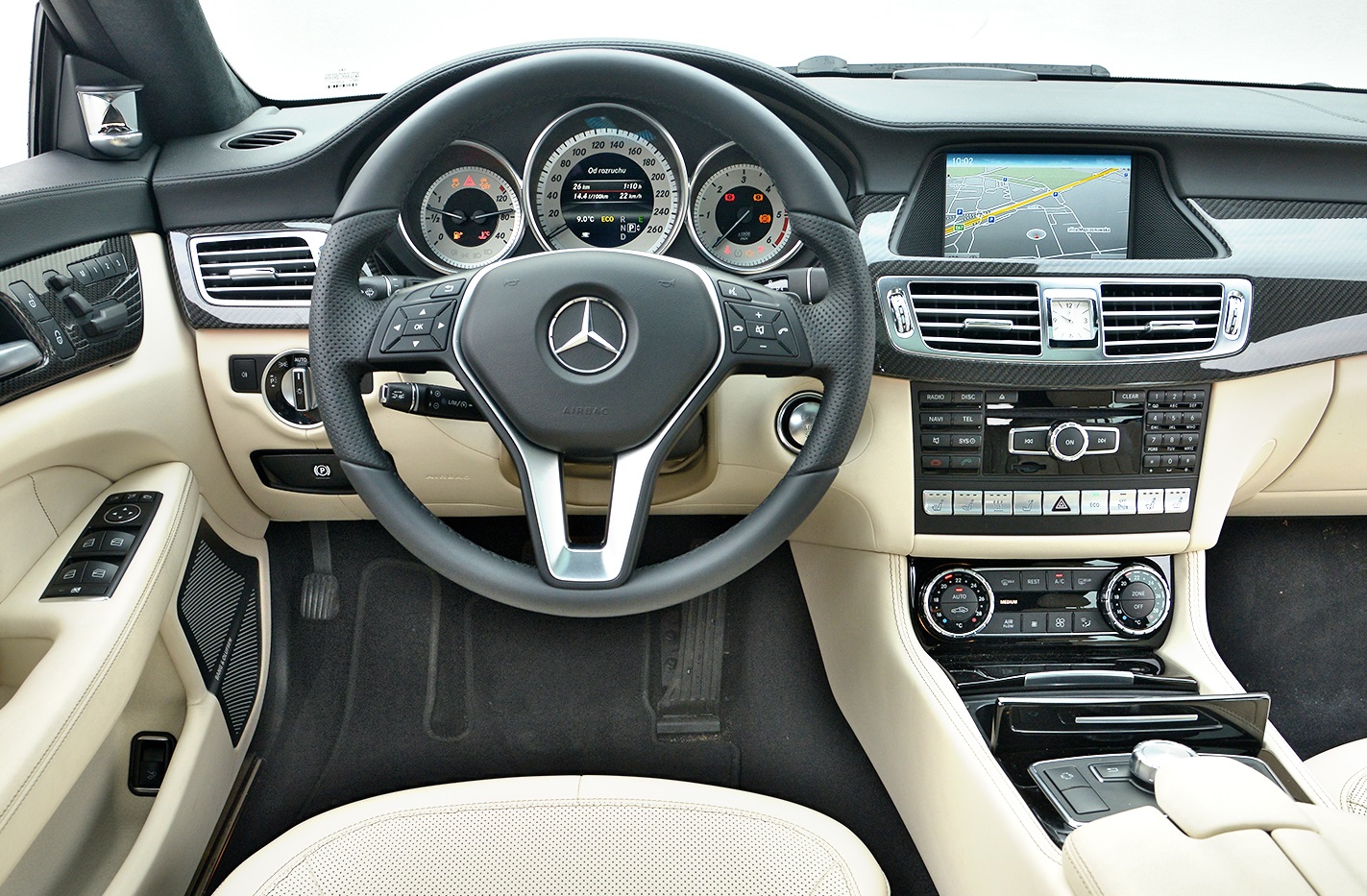 mercedes cls deska luksusowe uzywane kombi