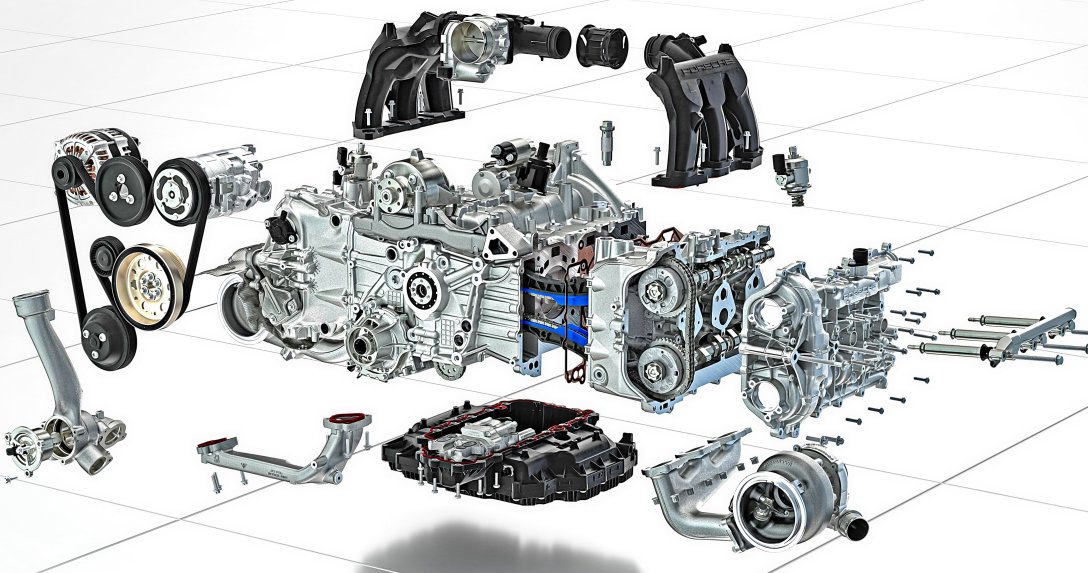 Silnik Porsche boxer