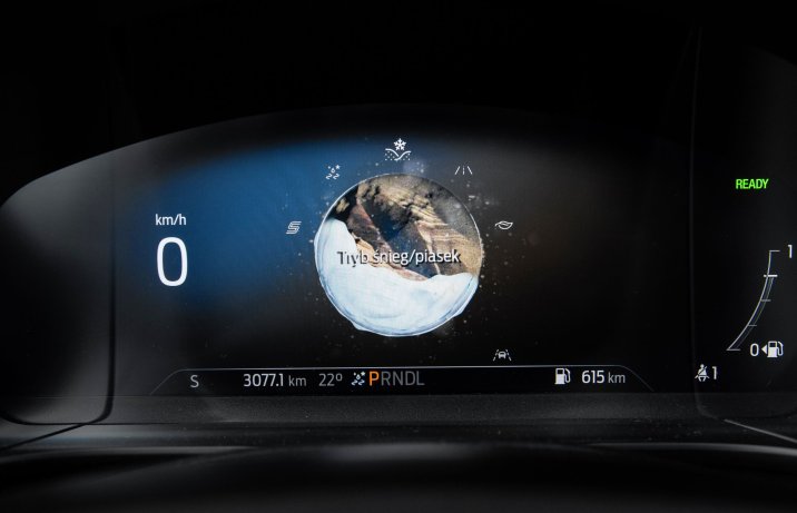 Ford Kuga - tryby jazdy