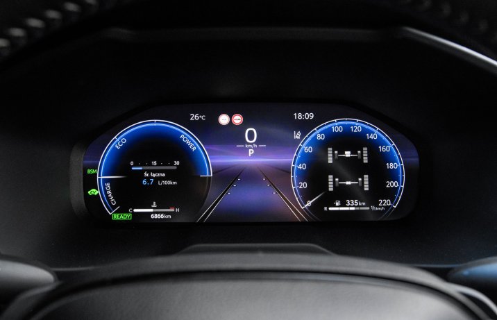 Toyota RAV4 - zegary