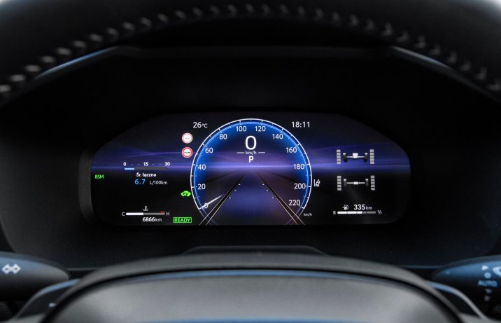 Toyota RAV4 - zegary