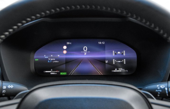 Toyota RAV4 - zegary