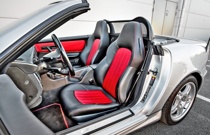 Mercedes SLK (R170) – wnętrze, fotele