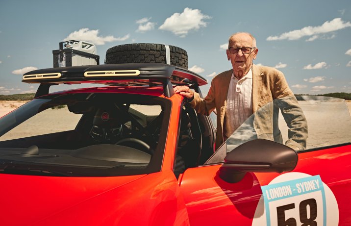 Porsche 911 Dakar RED58 Special i Sobiesław Zasada