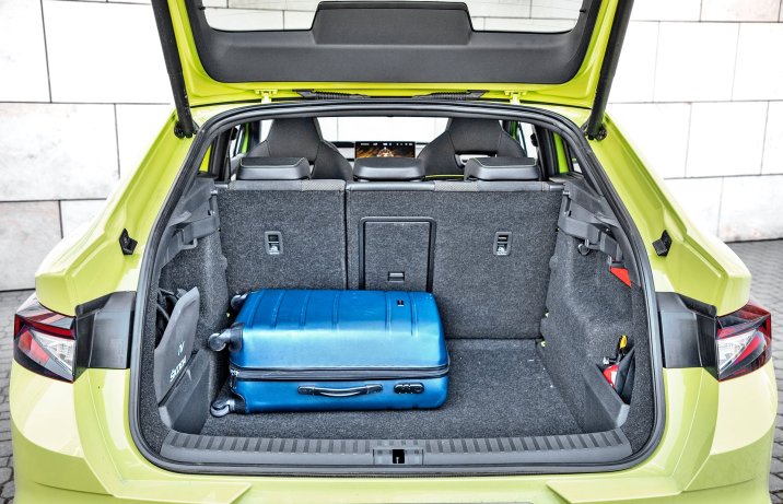 Skoda Enyaq Coupe RS – wnętrze, bagażnik