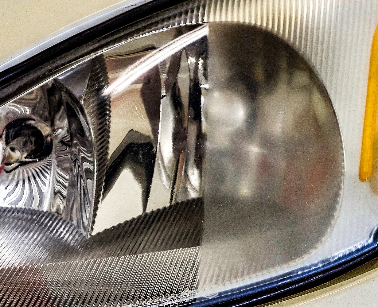 preparat do renowacji reflektorow test_efekt