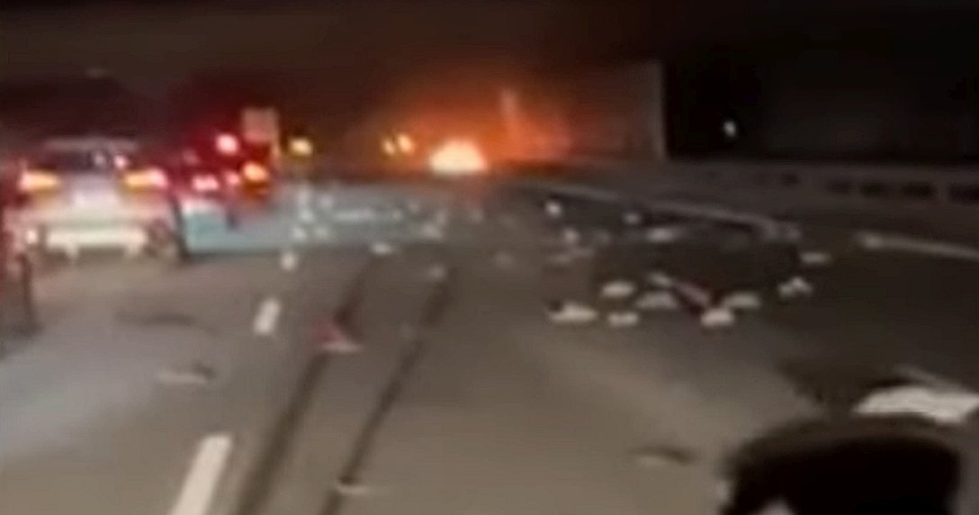 wypadek BMW na A1