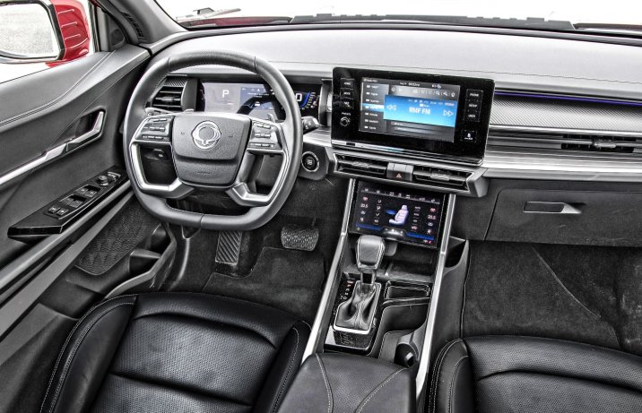 SsangYong Torres 1.5 GDI Turbo 6AT 4x4 Wild – wnętrze, deska rozdzielcza