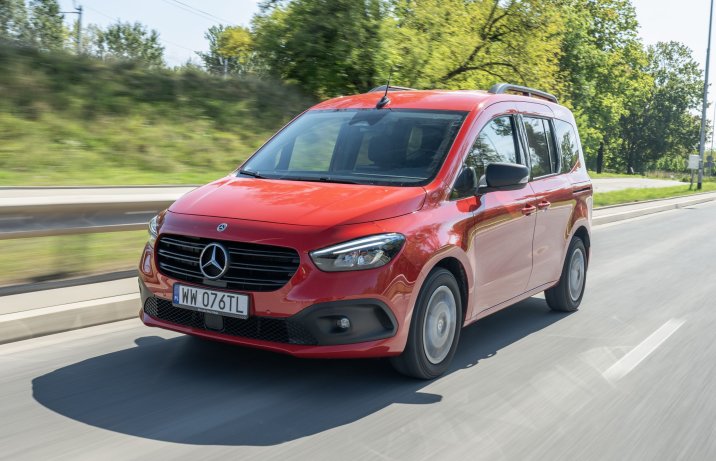 Mercedes Citan - przód