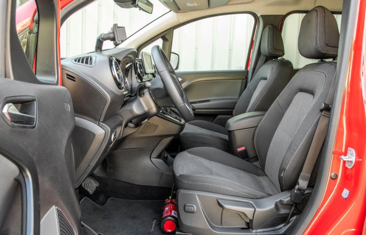Mercedes Citan - fotele
