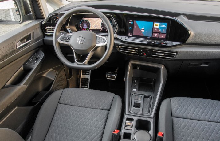 Volkswagen Caddy - kokpit