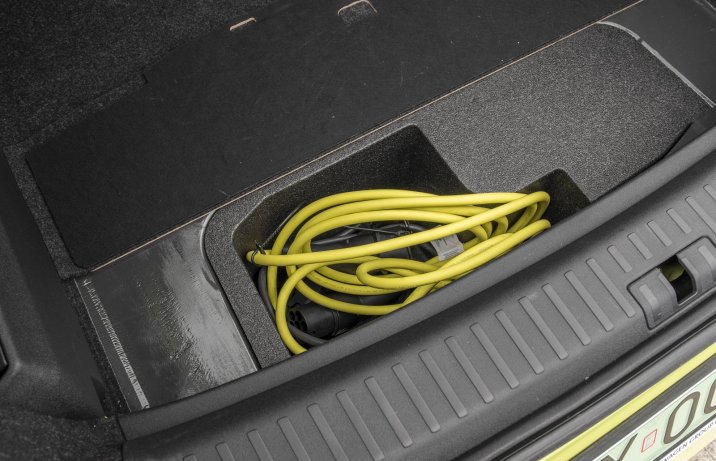 Skoda Enyaq Coupe RS – schowek w bagażniku