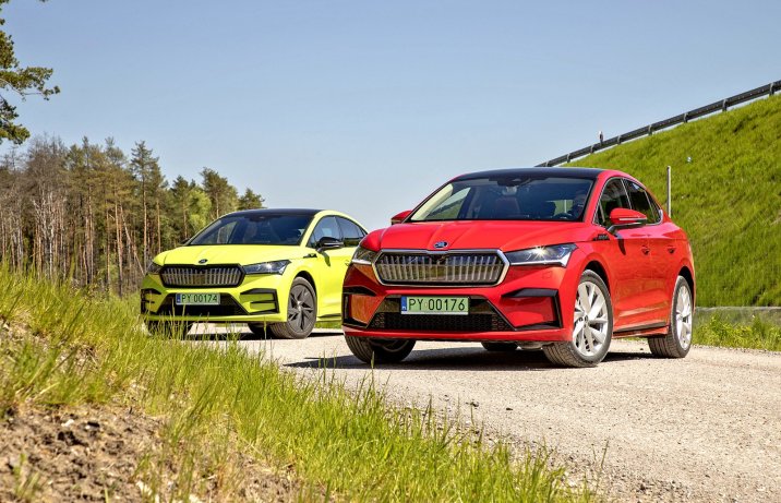 Skoda Enyaq Coupe - porównanie wersji 80 i RS