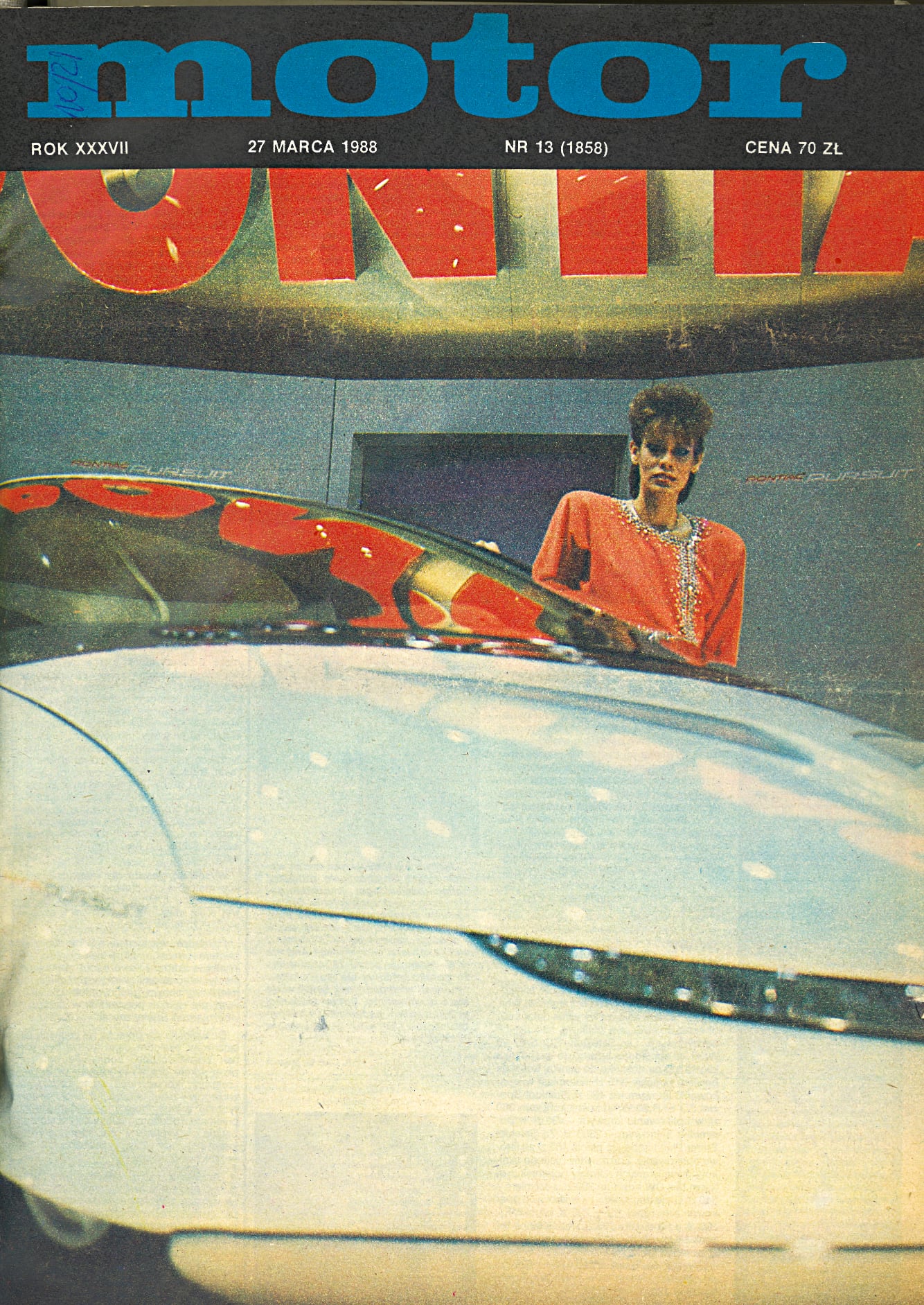 motor numer 13 z 1988 roku