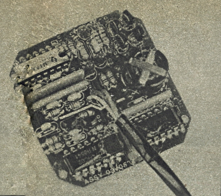 nawigacja z lat 80. elektronika