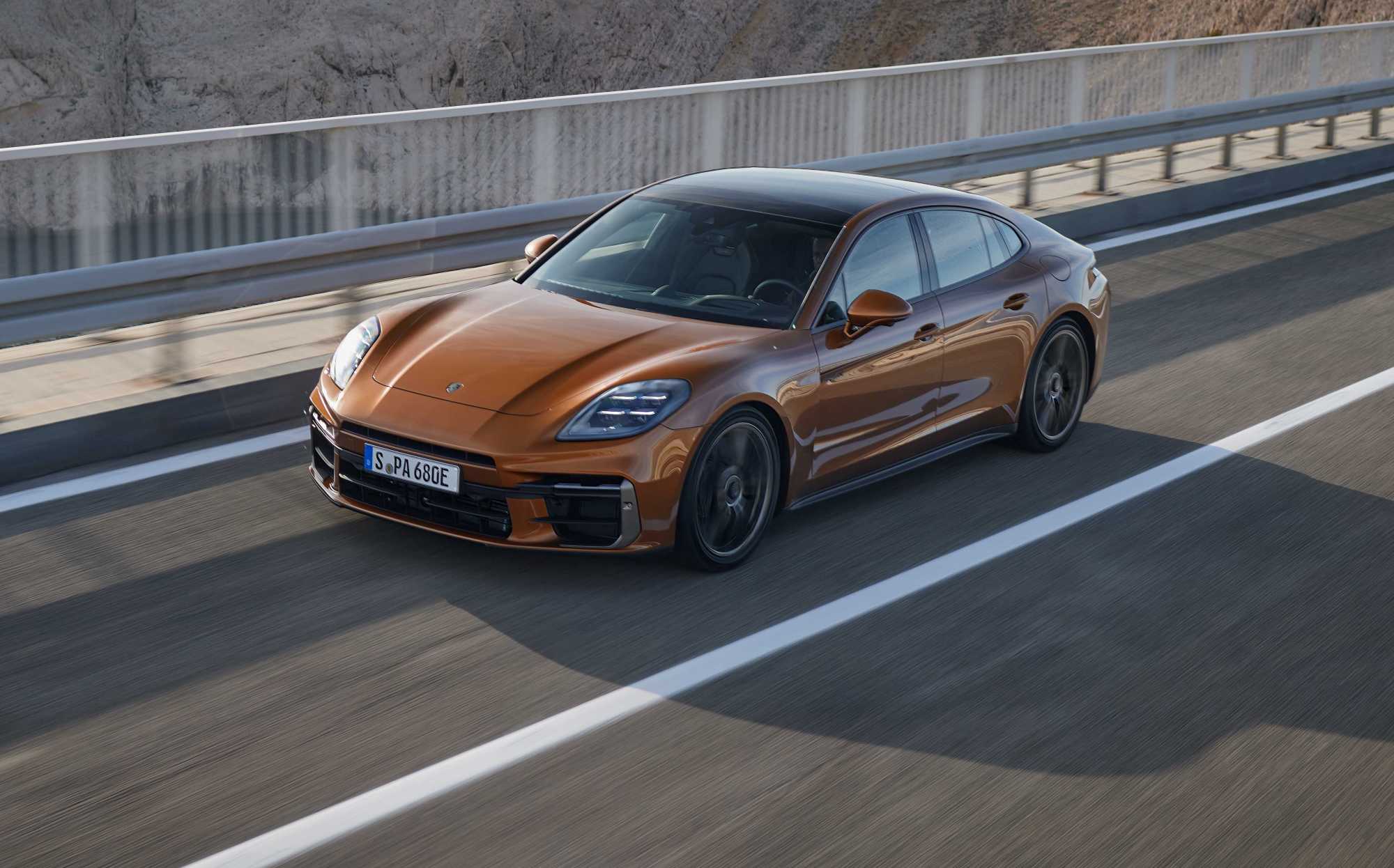 porsche panamera phev przód