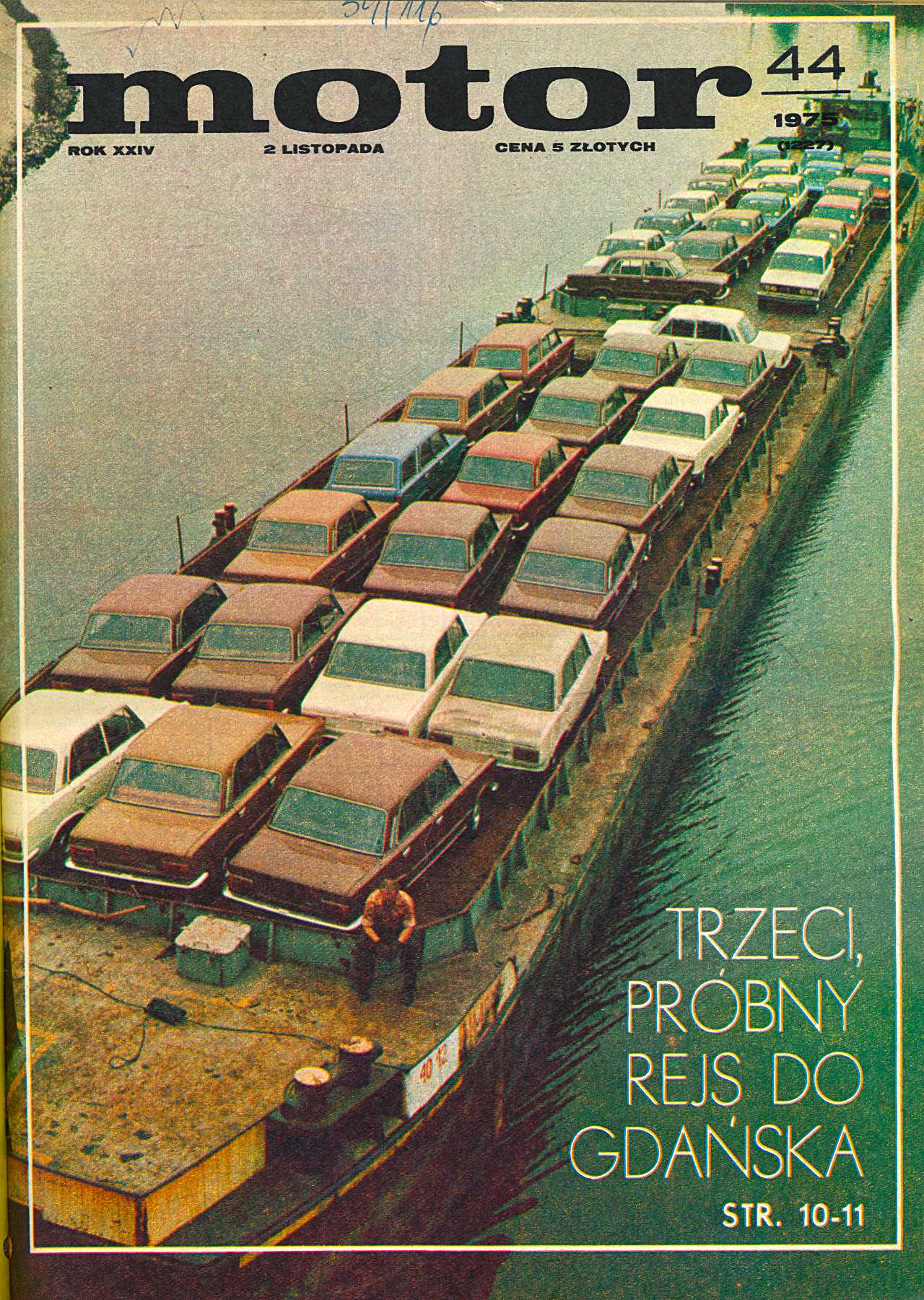 motor nr 44 z 1975 roku okładka