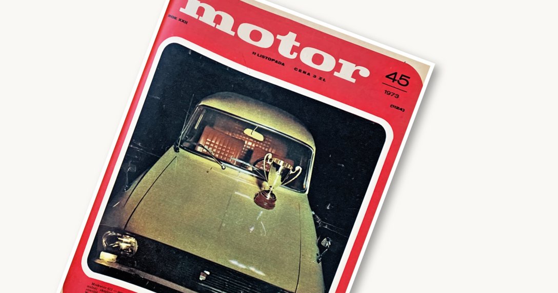 Okładka Motor nr 45 z roku 1973