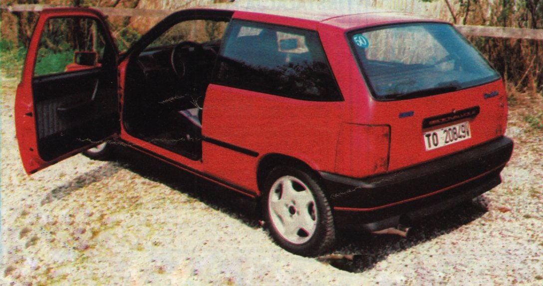 Fiat Tipo po liftingu z 1993 – tył