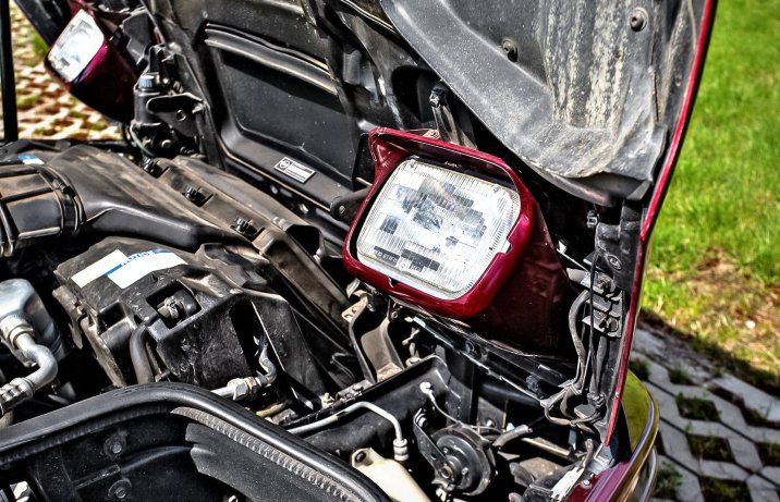 Chevrolet Corvette C4 – wnętrze, reflektory