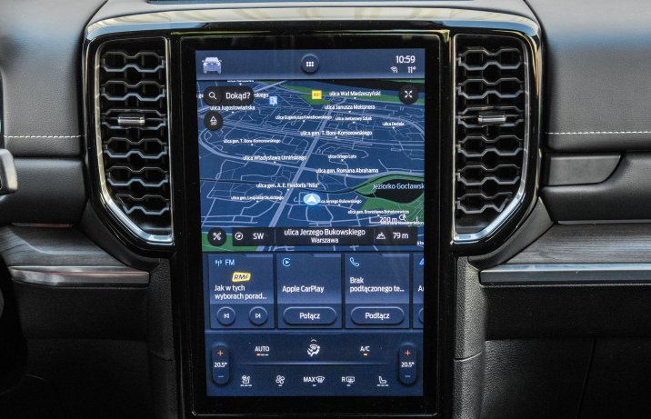 Ford Ranger - nawigacja