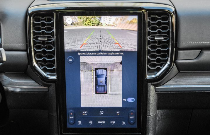 Ford Ranger - kamery