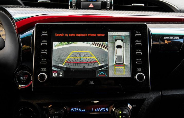 Toyota Hilux - kamery