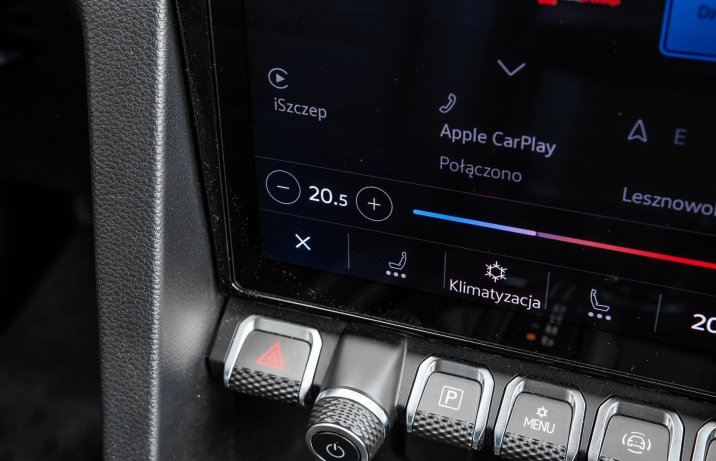 Volkswagen Amarok - temperatura