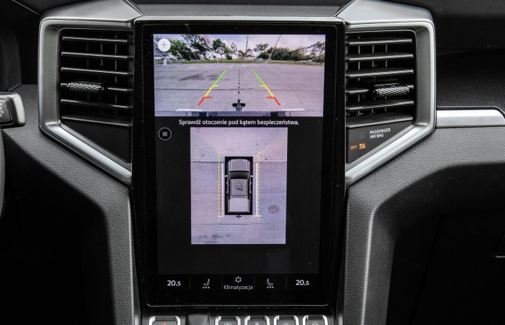 Volkswagen Amarok - kamery