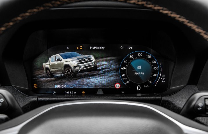 Volkswagen Amarok - tryb na błoto