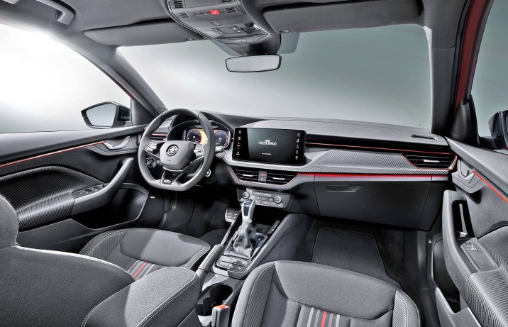 Skoda Kamiq po liftingu – deska rozdzielcza