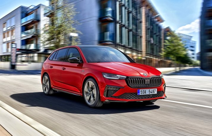 Skoda Scala po liftingu – przód