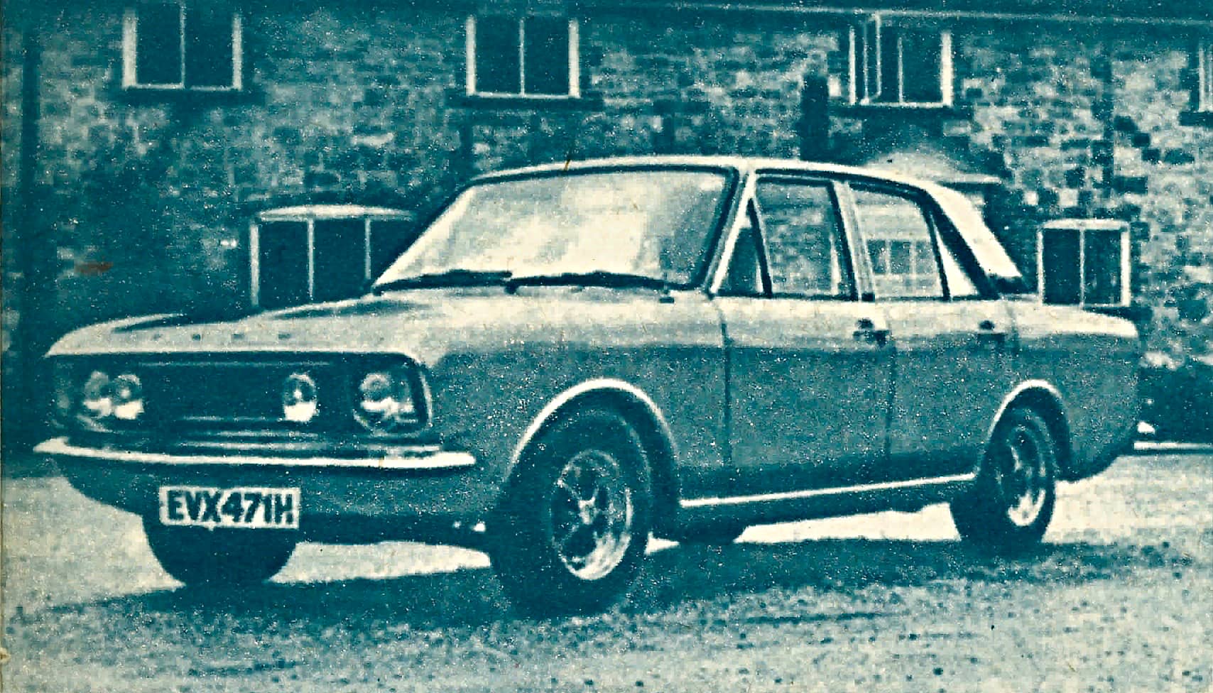 ford cortina przód i bok