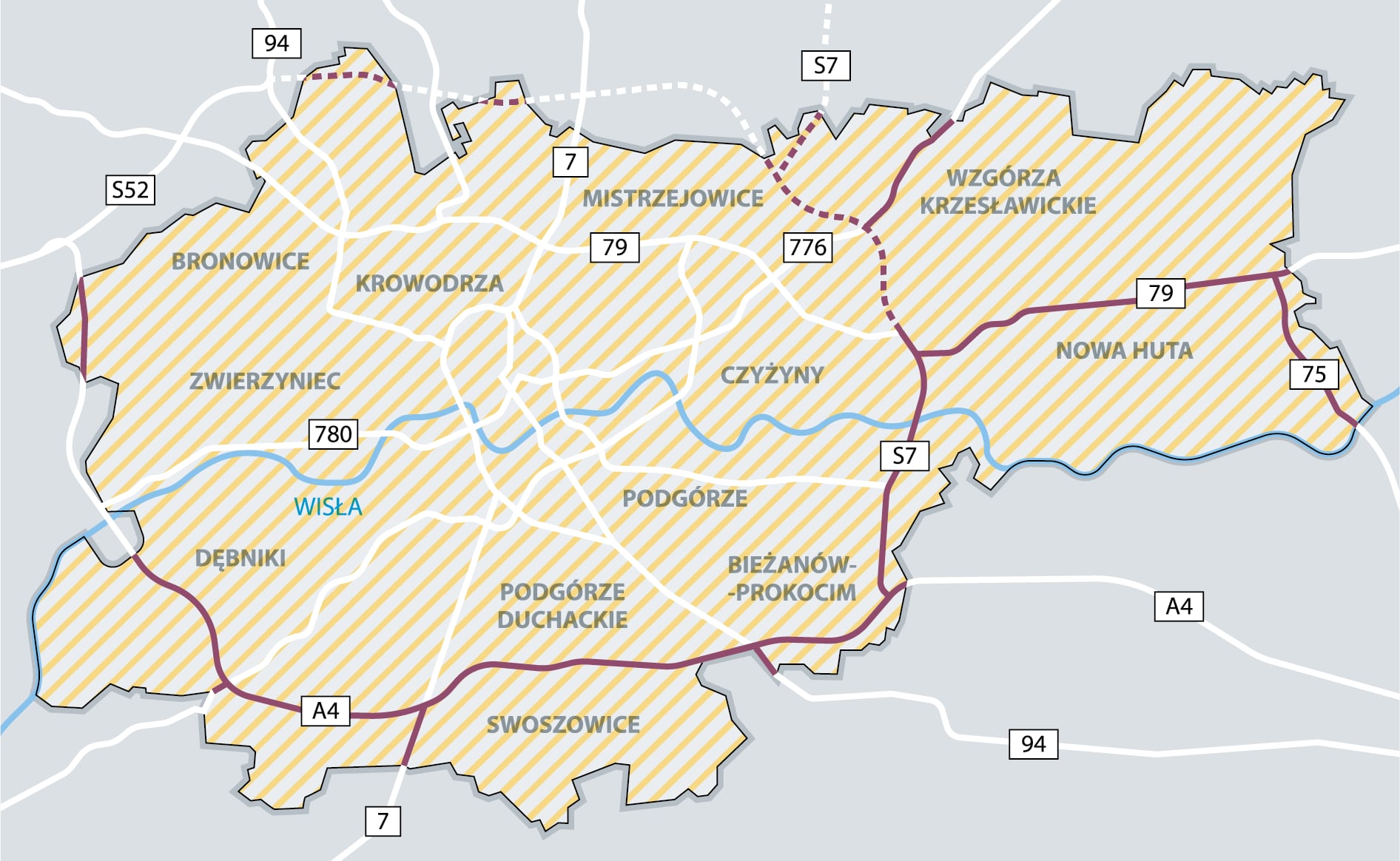 Kraków strefa czystego transportu