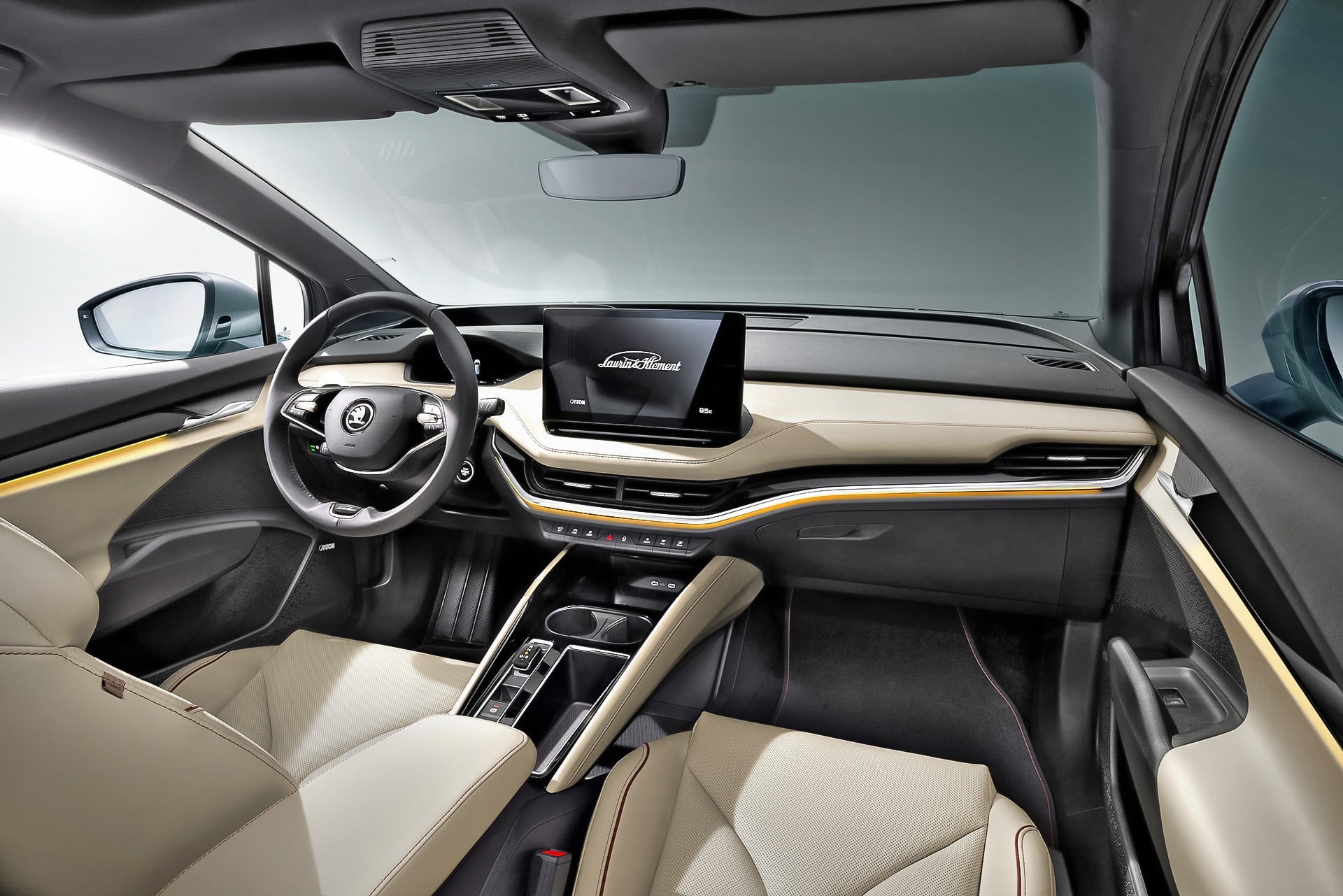 Skoda Enyaq L&K deska rozdzielcza