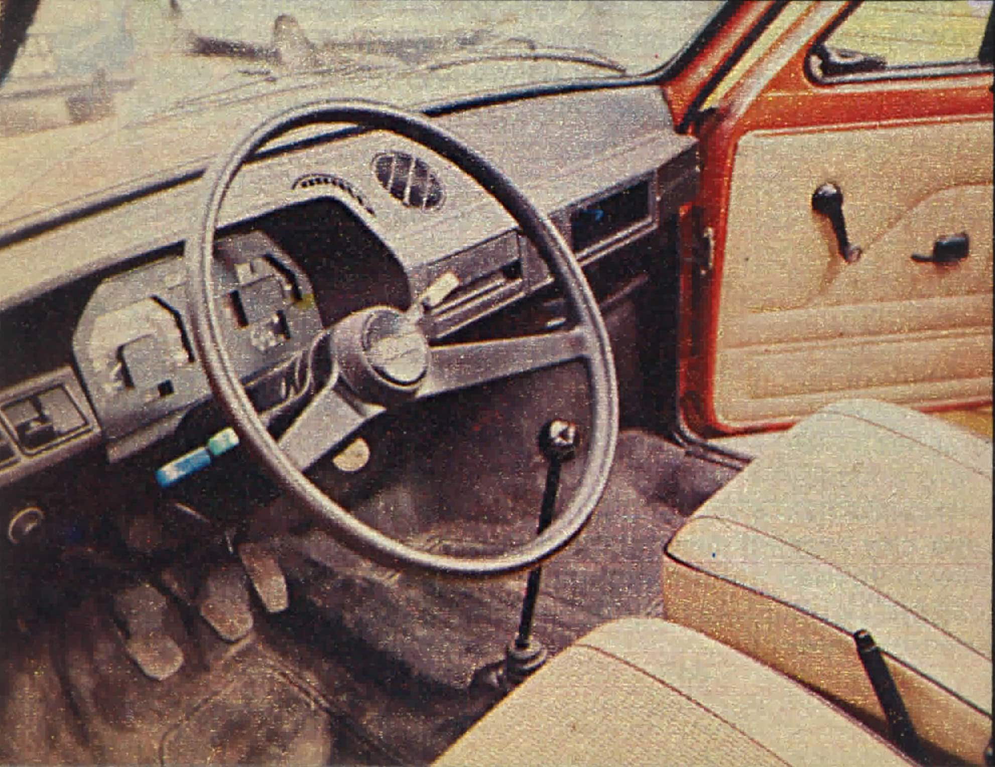 Fiat 127 deska rozdzielcza