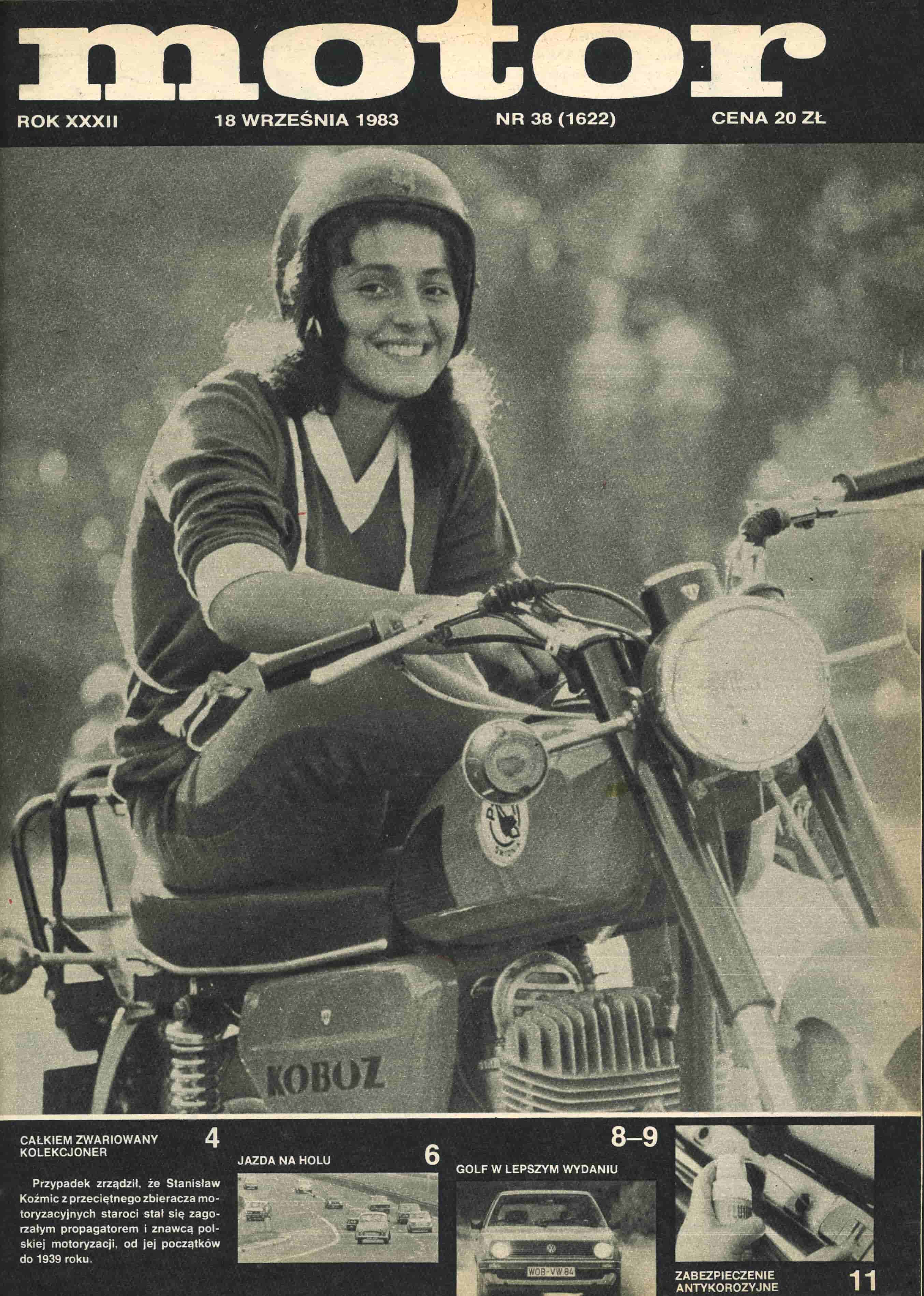 motor numer 38 z 1983 roku okładka