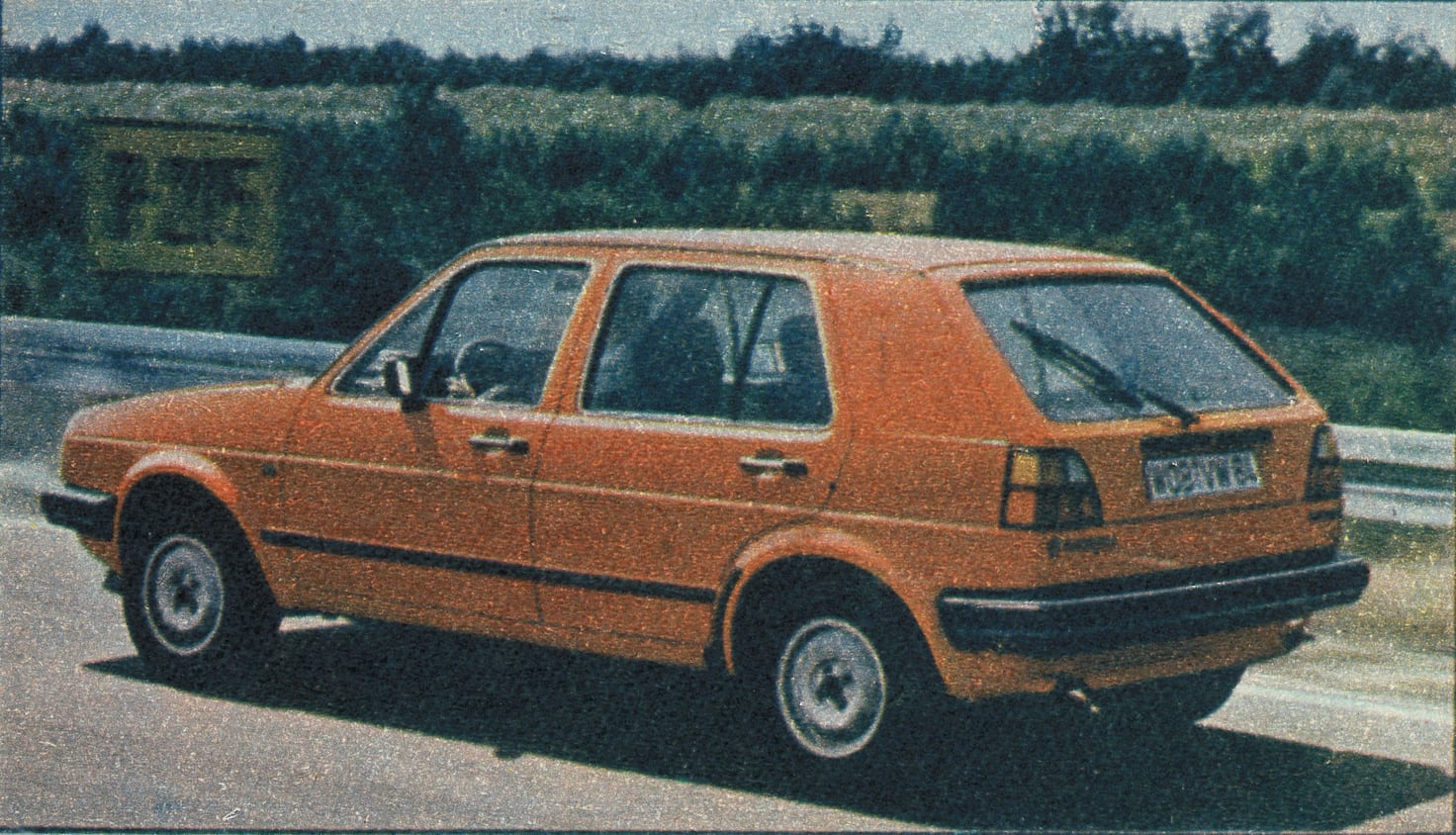 Volkswagen Golf II 1983 tył i bok