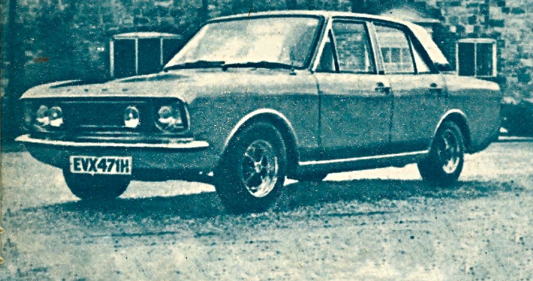 Ford Cortina – przód i bok