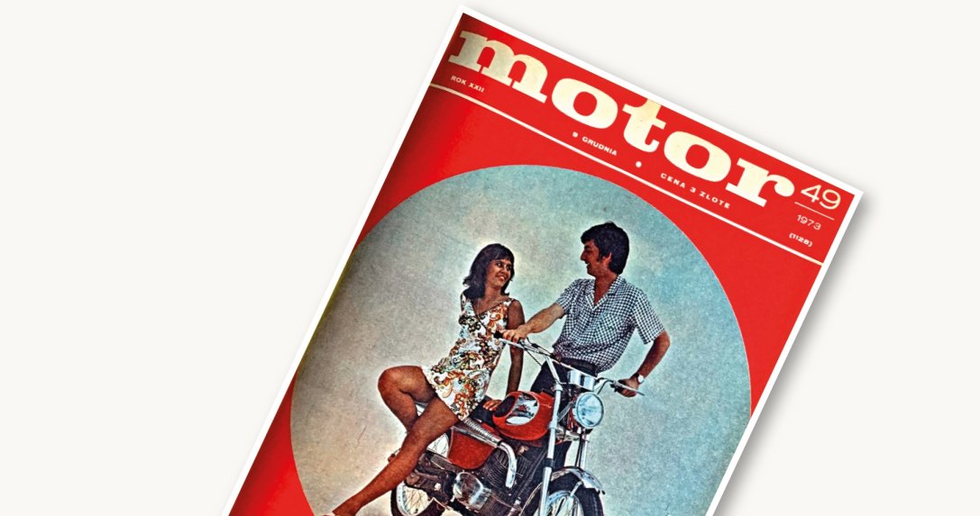 Okładka Motoru nr 49 z 1973 r.