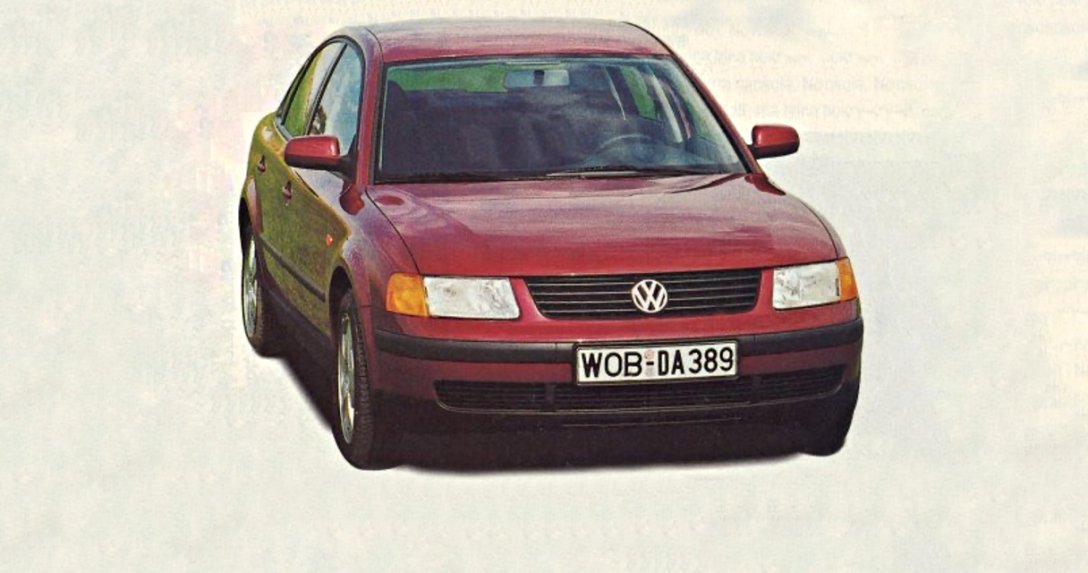 Volkswagen Passat B5 – przód