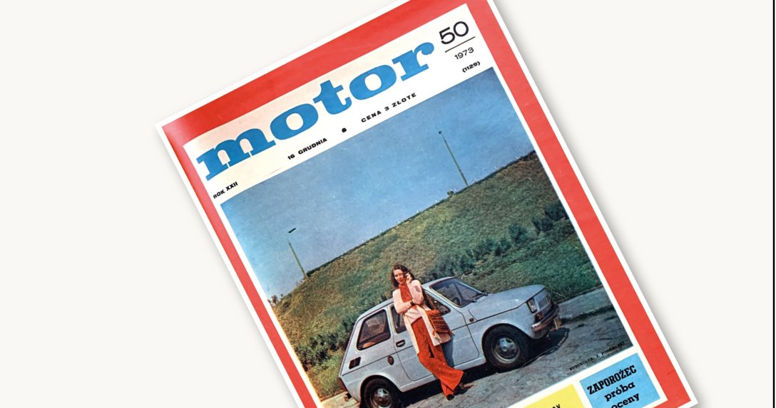 Okładka Motor nr 50 z 1973 r.