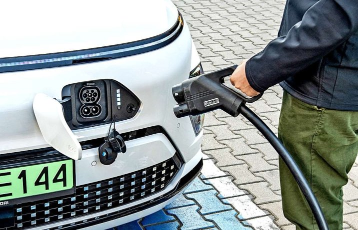 Hyundai Kona Electric Platinum – gniazdo ładowania